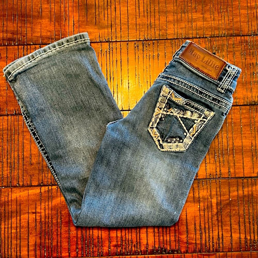 May Lillie bootcut jeans-6x